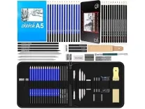 Pencil Kit 47 Pieces Graphite Charcoal Sketch Kit Rs 779 Pencil Kit 47 Pieces Graphite Charcoal Sketch Kit Rs 779