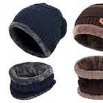 Warm Woolen Cap with Neck Warmer Rs. 345 Warm Woolen Cap with Neck Warmer Rs. 345