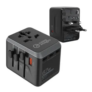 Universal Travel Adapter 67W GaN – International Power Adapter Universal Travel Adapter 67W GaN – International Power Adapter
