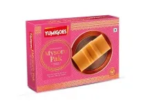 Yumigoes Mysore Pak 400 Gms at Rs. 175 – Amazon Yumigoes Mysore Pak 400 Gms at Rs. 175 – Amazon