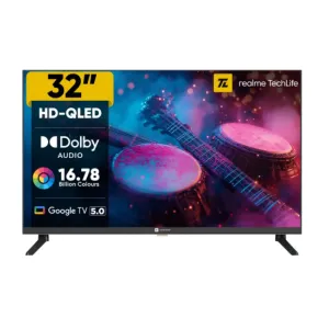 realme TechLife 80 cm (32 inch) QLED HD Ready Smart Google TV at ₹9099 | Flipkart Deal realme TechLife 80 cm (32 inch) QLED HD Ready Smart Google TV at ₹9099 | Flipkart Deal