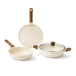 Vinod Di Casa Signature Ceramic Non Stick Cookware Set – 4 pcs at ₹2899 | Amazon Deal Vinod Di Casa Signature Ceramic Non Stick Cookware Set – 4 pcs at ₹2899 | Amazon Deal