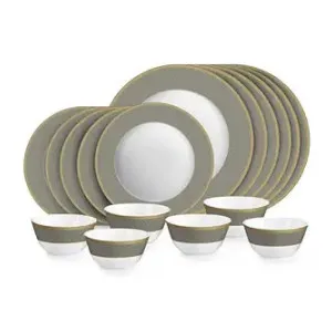 Cello Opalware Solitaire Moonstone 18 Pcs Dinner Set at ₹1399 | Amazon Deal Cello Opalware Solitaire Moonstone 18 Pcs Dinner Set at ₹1399 | Amazon Deal