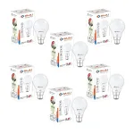 Bajaj Ivora 9W LED Lamp Cool Day Light 6500K B22 (Pack of 6) Bajaj Ivora 9W LED Lamp Cool Day Light 6500K B22 (Pack of 6)