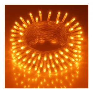 MPROW 40 LEDs 11m Orange Steady Bulb Rice Lights at ₹29 | Flipkart Deal ...