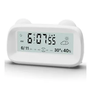 Digital Alarm Clock with Temperature & Humidity Display Deal Digital Alarm Clock with Temperature & Humidity Display Deal
