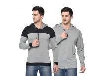 Men’s Cotton Hooded Tshirt (Pack of 2) – Rs. 399 Men’s Cotton Hooded Tshirt (Pack of 2) – Rs. 399