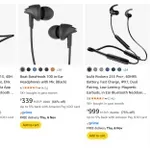 Boat, ptron, Samsung Headphones upto 91% off from Rs 149 at Amazon Boat, ptron, Samsung Headphones upto 91% off from Rs 149 at Amazon
