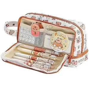 Deal Canvas Premium Pencil Case Capybara Brown Rs. 268 – Amazon Deal Canvas Premium Pencil Case Capybara Brown Rs. 268 – Amazon