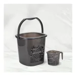 Nayasa Plastic Funk Bathroom Set – Bucket & Mug Nayasa Plastic Funk Bathroom Set – Bucket & Mug
