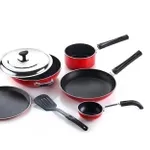 Crystal Aluminium 7-Pc Cookware Set – Rs. 1099 Crystal Aluminium 7-Pc Cookware Set – Rs. 1099