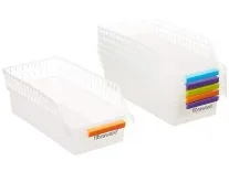 Food Safe Plastic Fridge Storage Organizer Pack of 6 at Rs 297 Food Safe Plastic Fridge Storage Organizer Pack of 6 at Rs 297