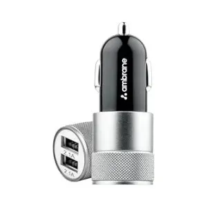 Ambrane 12W Fast Car Charger with Dual USB Output at ₹179 | Amazon Deal Ambrane 12W Fast Car Charger with Dual USB Output at ₹179 | Amazon Deal