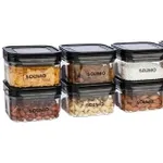 Solimo Airtight Plastic Storage Jar Set of 8 at Rs. 327 – Amazon Solimo Airtight Plastic Storage Jar Set of 8 at Rs. 327 – Amazon