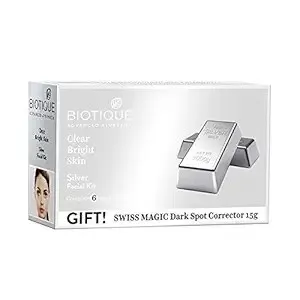 Biotique Bio Silver Facial Kit 65g for Rs 174 – Amazon Biotique Bio Silver Facial Kit 65g for Rs 174 – Amazon