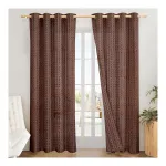 Amazon Brand – Solimo Polyester Sheer Jacquard Light-Filtering Curtains, 5 Feet (Set of 2) at ₹276 | Amazon Deal Amazon Brand – Solimo Polyester Sheer Jacquard Light-Filtering Curtains, 5 Feet (Set of 2) at ₹276 | Amazon Deal