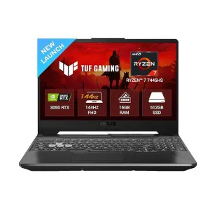 ASUS TUF A15 (2025) Gaming Laptop (Ryzen 7 7445HS, RTX 3050, 16GB DDR5, 144Hz) at ₹58990 | Amazon Deal ASUS TUF A15 (2025) Gaming Laptop (Ryzen 7 7445HS, RTX 3050, 16GB DDR5, 144Hz) at ₹58990 | Amazon Deal
