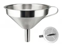 Wearonics Stainless Steel Funnel with Strainer – Rs. 233 Wearonics Stainless Steel Funnel with Strainer – Rs. 233