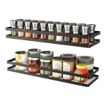 Clazkit Wall Mounted Iron Spice Rack Organiser at ₹207 | Amazon Deal Clazkit Wall Mounted Iron Spice Rack Organiser at ₹207 | Amazon Deal