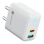 Portronics 35W Adapto 35B Dual Port Fast Charging Adaptor at ₹629 | Amazon Deal Portronics 35W Adapto 35B Dual Port Fast Charging Adaptor at ₹629 | Amazon Deal