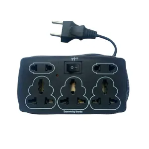 YTI 5-in-1 Black 6 AMP Power Strip at ₹59 | Jiomart Deal YTI 5-in-1 Black 6 AMP Power Strip at ₹59 | Jiomart Deal