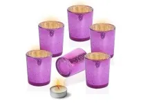 Pure Source India Glass Votive Candle Holder 6-Pack – Rs. 123 Pure Source India Glass Votive Candle Holder 6-Pack – Rs. 123