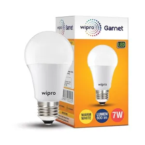 Wipro Garnet 7W LED Bulb Warm White E27 Base at ₹63 | Amazon Deal Wipro Garnet 7W LED Bulb Warm White E27 Base at ₹63 | Amazon Deal