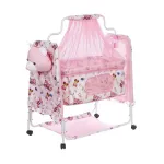 NHR Cozy New Born Baby Cradle, Swing & Bassinet with Mattress & Mosquito Net (0-9 Months) at ₹1184 | Amazon Deal NHR Cozy New Born Baby Cradle, Swing & Bassinet with Mattress & Mosquito Net (0-9 Months) at ₹1184 | Amazon Deal