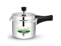 GREENCHEF Aluminium Pressure Cooker 3 Litre – Rs 468 GREENCHEF Aluminium Pressure Cooker 3 Litre – Rs 468