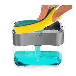 Durable 2-in-1 Soap Dispenser with Sponge Holder for Kitchen (400ml) at ₹95 | Amazon Deal Durable 2-in-1 Soap Dispenser with Sponge Holder for Kitchen (400ml) at ₹95 | Amazon Deal