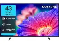 Samsung Crystal 4K 43-inch TV (2025) – Rs. 22710 Samsung Crystal 4K 43-inch TV (2025) – Rs. 22710