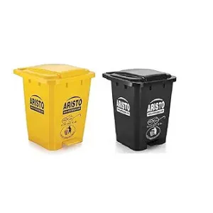 Aristo Plastic Pedal Waste Dustbin 45 LTR Combo at ₹1268 | Amazon Deal Aristo Plastic Pedal Waste Dustbin 45 LTR Combo at ₹1268 | Amazon Deal