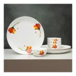 Clay Craft Fine Ceramic Eco Dinner Set, Enchanting Gold, for Family of 4 at ₹1009 | Amazon Deal Clay Craft Fine Ceramic Eco Dinner Set, Enchanting Gold, for Family of 4 at ₹1009 | Amazon Deal