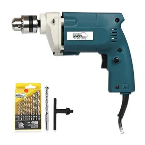 WONDERCUT Drill Machine 10mm with Drill Bits Combo – Blue WONDERCUT Drill Machine 10mm with Drill Bits Combo – Blue