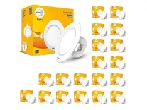 Wipro Alpha 10W Round Downlight Junction Box (6500K) – Pack of 20 for Rs. 2927 Wipro Alpha 10W Round Downlight Junction Box (6500K) – Pack of 20 for Rs. 2927