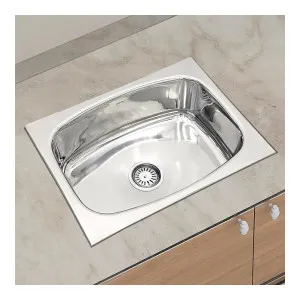 Plantex SS Kitchen Sink With Hose Pipe And Round Coupling at ₹1580 | Amazon Deal Plantex SS Kitchen Sink With Hose Pipe And Round Coupling at ₹1580 | Amazon Deal