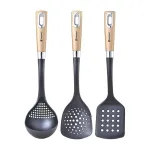 Bergner Centro 3 Pcs Nylon Kitchen Tool Set – Slotted Turner, Ladle, Skimmer – Black (Coupon) Bergner Centro 3 Pcs Nylon Kitchen Tool Set – Slotted Turner, Ladle, Skimmer – Black (Coupon)