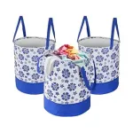 Urbane Home Pack of 3 Foldable Laundry Baskets 45L with Handles | Storage Bin Flower Print at ₹303 | Amazon Deal Urbane Home Pack of 3 Foldable Laundry Baskets 45L with Handles | Storage Bin Flower Print at ₹303 | Amazon Deal