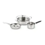 Lifelong 4 piece Stainless Steel Cookware Set at ₹1019 | Amazon Deal Lifelong 4 piece Stainless Steel Cookware Set at ₹1019 | Amazon Deal