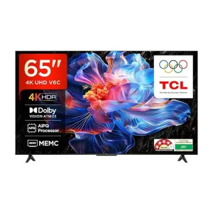 TCL 164 cm (65 inches) Metallic Bezel Less 4K Ultra HD Smart LED Google TV at ₹48490 | Amazon Deal TCL 164 cm (65 inches) Metallic Bezel Less 4K Ultra HD Smart LED Google TV at ₹48490 | Amazon Deal