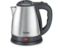 Prestige PKOSS Electric Kettle 1.5 L, Silver at Rs. 549 Prestige PKOSS Electric Kettle 1.5 L, Silver at Rs. 549
