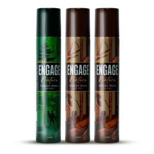 Engage Nature Deo: 2 Woody Musk & 1 Forest Fresh at ₹190 | Flipkart Deal Engage Nature Deo: 2 Woody Musk & 1 Forest Fresh at ₹190 | Flipkart Deal