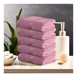 Urbane Home Pack of 5 Cotton Hand & Face Towels at ₹232 | Amazon Deal Urbane Home Pack of 5 Cotton Hand & Face Towels at ₹232 | Amazon Deal