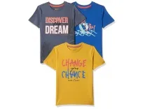 Symbol Boys Cotton Printed T-Shirt (Age 2-7 Years, Pack of 2/3) at Rs. 199 – Amazon Symbol Boys Cotton Printed T-Shirt (Age 2-7 Years, Pack of 2/3) at Rs. 199 – Amazon