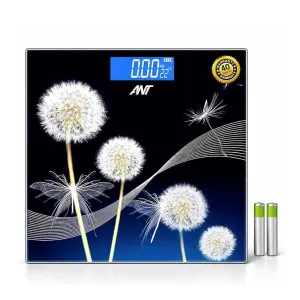 ANT Flora Dandelion Digital Bathroom Weighing Scale with Wide LCD Display & Tempered Glass at ₹338 | Amazon Deal ANT Flora Dandelion Digital Bathroom Weighing Scale with Wide LCD Display & Tempered Glass at ₹338 | Amazon Deal