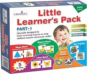 Creative’s Little Learner’s Pack – Early Learning Kit for Kids Ages 3+ – Rs.243 @ Amazon Creative’s Little Learner’s Pack – Early Learning Kit for Kids Ages 3+ – Rs.243 @ Amazon