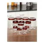 Milton Hexa 6 Set of 18 Brown Pet Jars at ₹354 | Myntra Deal Milton Hexa 6 Set of 18 Brown Pet Jars at ₹354 | Myntra Deal