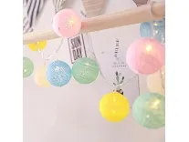 One94Store Cotton Ball String Lights 16 LED – Rs. 196 One94Store Cotton Ball String Lights 16 LED – Rs. 196