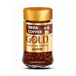 Tata Coffee Gold Original Instant Pure Coffee Jar, 50g at ₹240 | Amazon Deal Tata Coffee Gold Original Instant Pure Coffee Jar, 50g at ₹240 | Amazon Deal