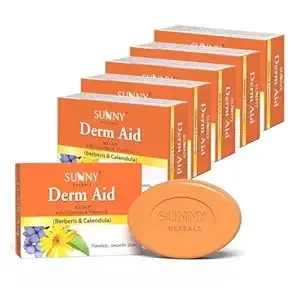 Sunny Herbals Derm Aid Soap 75 gm (Pack of 6) Rs 118 – Amazon Sunny Herbals Derm Aid Soap 75 gm (Pack of 6) Rs 118 – Amazon